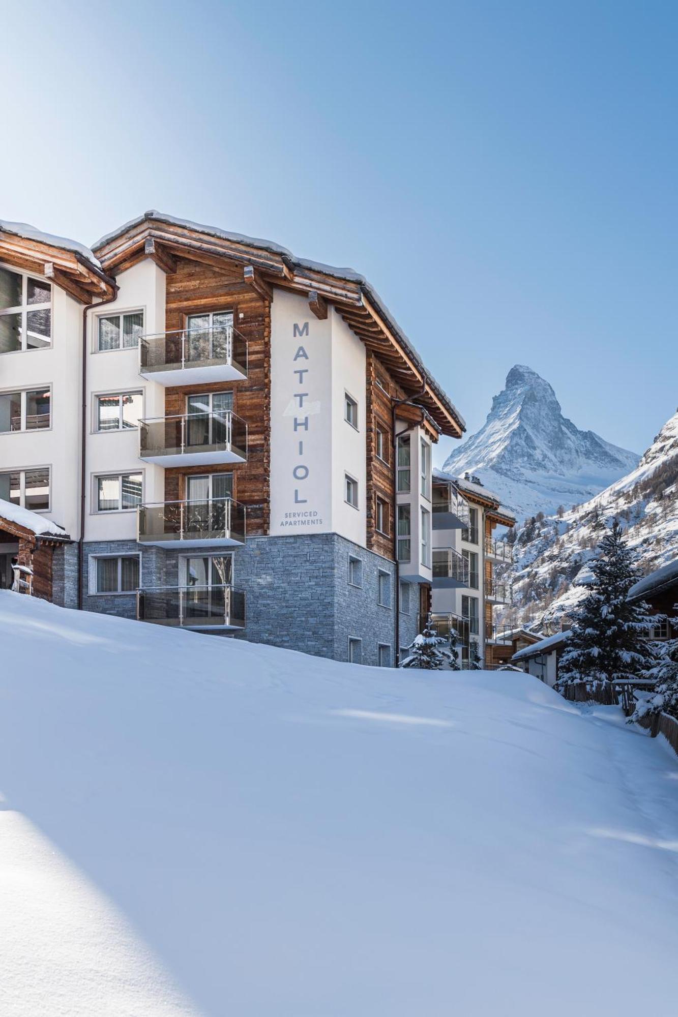 Matthiol Appartements Zermatt Exterior foto