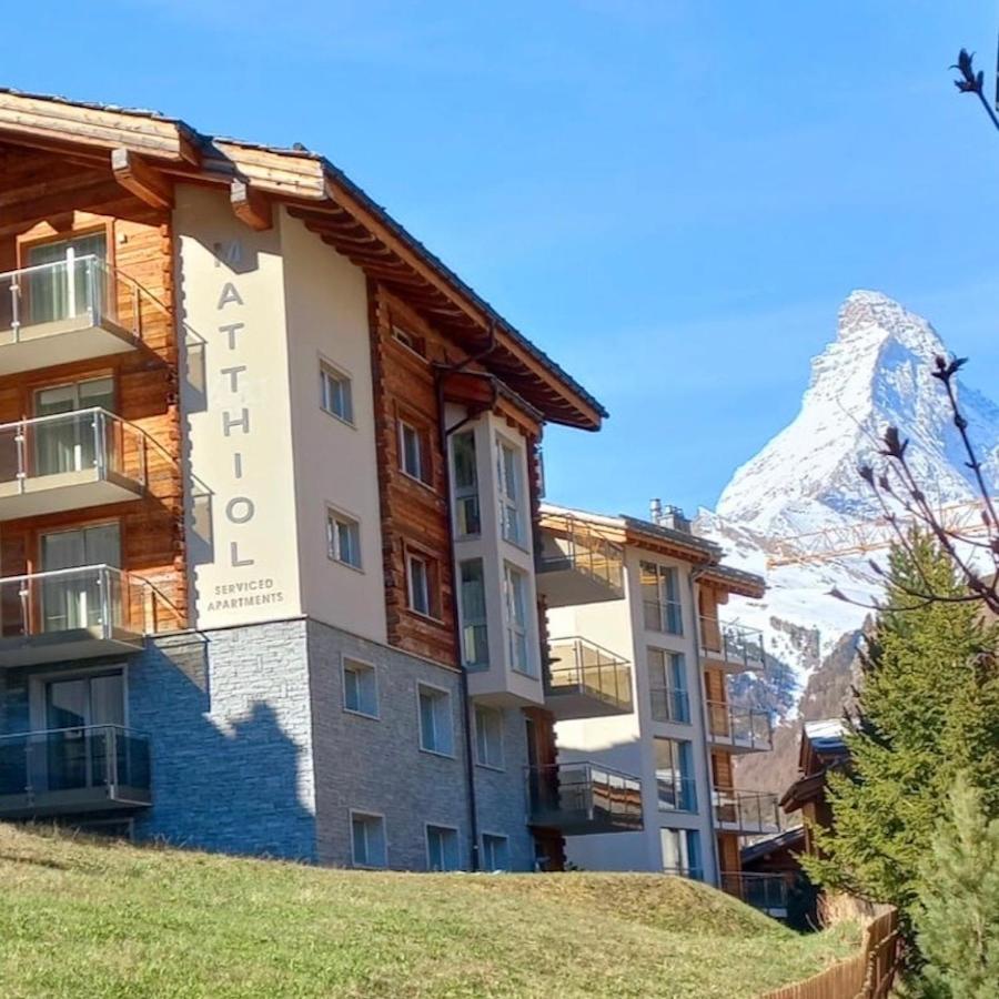 Matthiol Appartements Zermatt Exterior foto